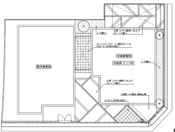 平面図　表札施主支給