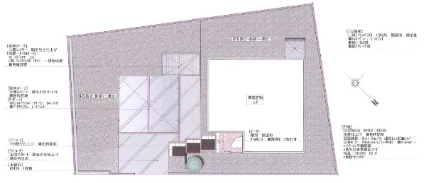 平面図　表札施主支給