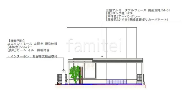 立面図