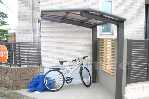 サイクルポート　自転車屋根