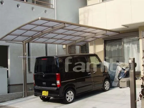 車庫ガレージ雨除け屋根　プライスポート1台