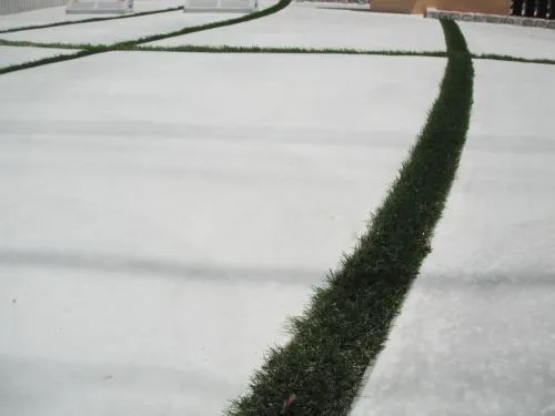 コンクリートライン草目地 本物そっくり人工芝
