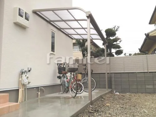 自転車置き場 サイクルポート レギュラーテラス屋根1階