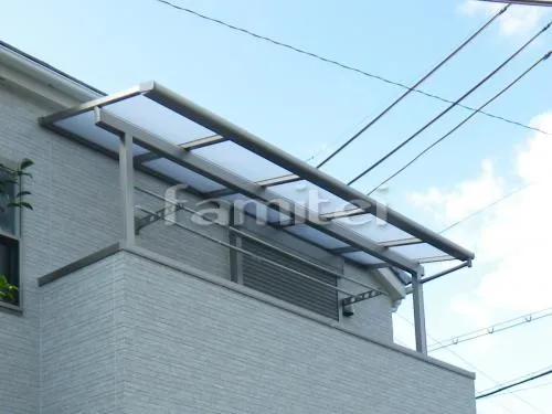 ベランダ屋根 LIXILリクシル サンクテラス屋根2(スピーネ) TOEXトエックス 2階用 F型フラット屋根
