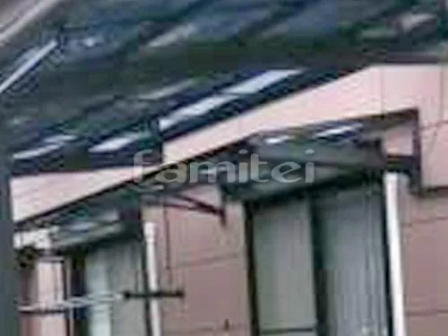 柱なし洗濯干し屋根 LIXILリクシル ライザーテラス2(スピーネ) TOSTEMトステム 1階用 F型フラット屋根 物干し