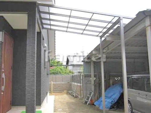 雨除け屋根 フラットテラス屋根 1階用 F型フラット屋根
