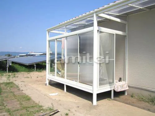 ガーデンルーム フラットサンルーム フラットテラス屋根 1階用 F型
