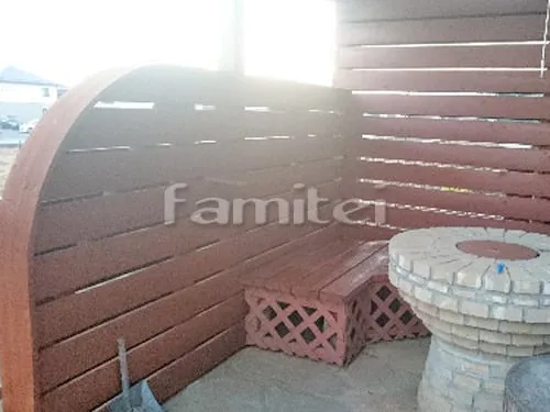 木製目隠しフェンス塀 防腐木材