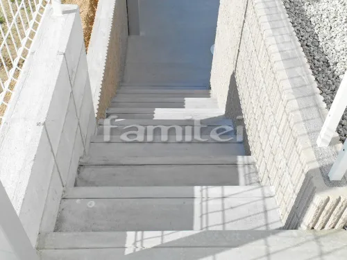 モルタル階段ステップ