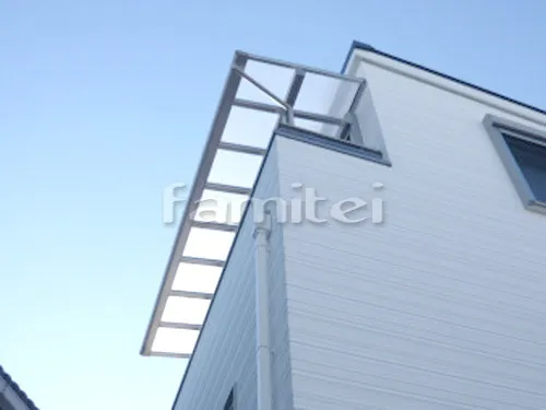 ベランダ屋根 YKKAP ヴェクターテラス屋根(ベクター) 3階用 積雪50cm対応 F型フラット屋根