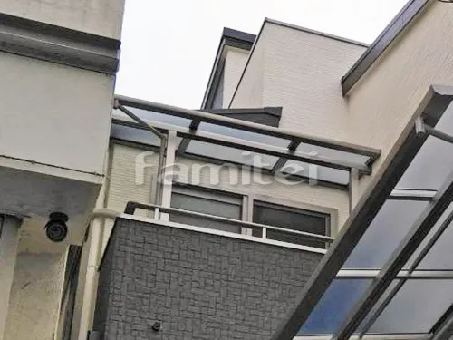 ベランダ屋根 LIXILリクシル スピーネ 3階用 F型フラット屋根
