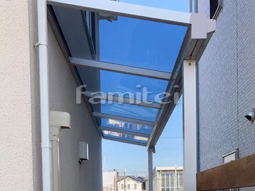 雨除け屋根 YKKAP ソラリアテラス屋根 1階用 F型フラット屋根