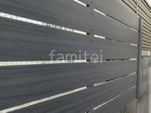 人工木・樹脂 フェンス（木調） F＆F マイティウッド デコll 高尺タイプ 目隠し 木調・ラティス 樹脂