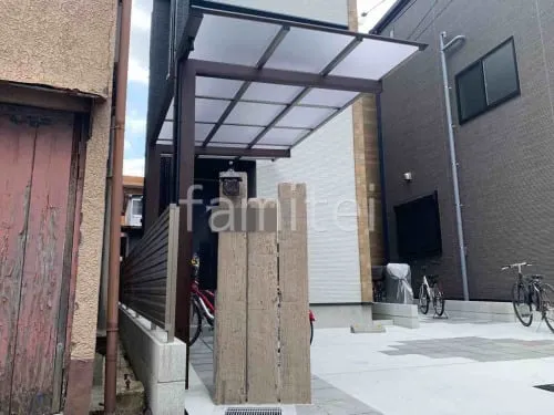 コンクリート製枕木(擬木)門柱 東洋工業 レイルスリーパーラフト