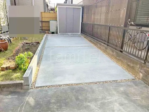 駐車場ガレージ床 土間コンクリート