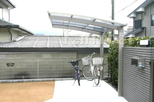 サイクルポート　駐輪場屋根