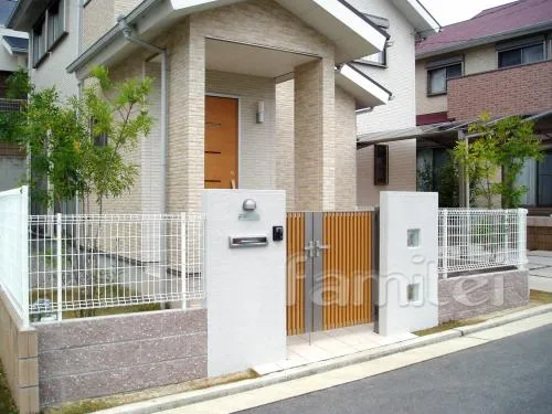 堺市でリフォーム外構工事　オープンからクローズに　車庫増設　カーポート