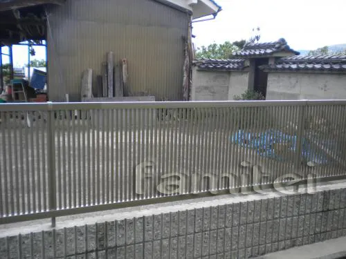 桜井市のフェンス修理
