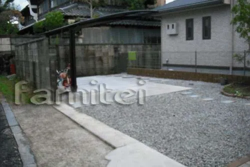 奈良県橿原市のコンクリート車庫