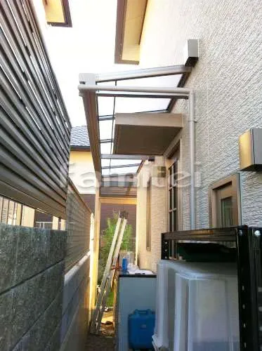京都市　柱なしレギュラーテラス屋根１階