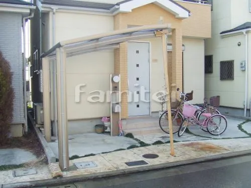 堺市　自転車屋根 サイクルポート プライスポートミニ
