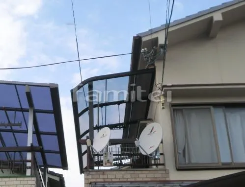 堺市　カーポート　プライスポート１台 ベランダ屋根　レギュラーテラス屋根２階　物干し