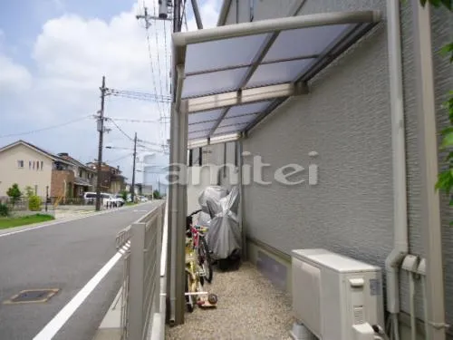 近江八幡市 自転車置場屋根（サイクルポート） プライスポート