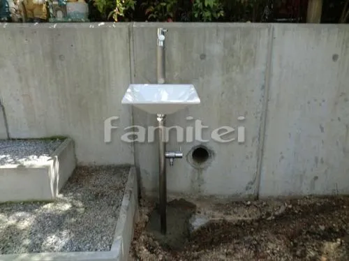 羽曳野市 立水栓設置