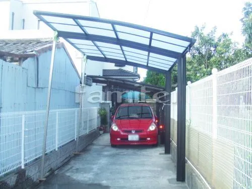 堺市 カーポート プライスポート１台 レギュラーテラス屋根１階