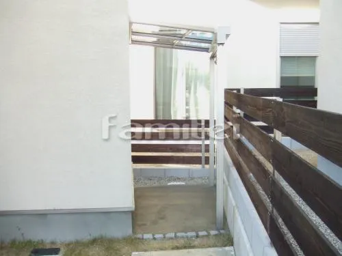 寝屋川市 フラットテラス屋根1階 Ｆ型フラット屋根 土間コンクリート