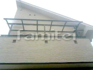 八尾市 ベランダ屋根 レギュラーテラス屋根２階 物干し
