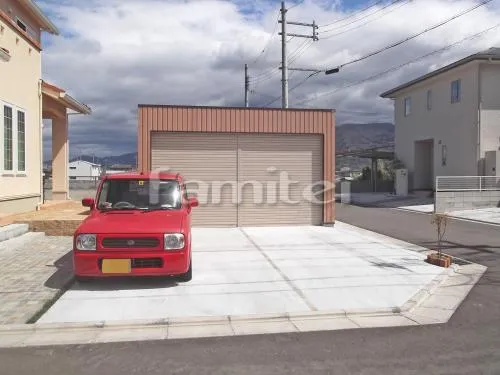 紀の川市 外構工事 玄関まわり 門柱 ポスト 花壇 アプローチ 駐車場ガレージまわり シャッター車庫 土間コンクリート 塀まわり 洋風フェンス 化粧ブロック 洗濯干し屋根 レギュラーテラス屋根 犬走り 土間コンクリート ドラフタイト目地 立水栓