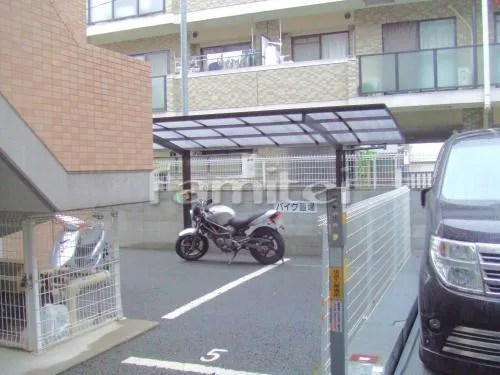 堺市堺区 エクステリア工事 自転車バイク屋根 プライスポート カーポート1台用(単棟) R型アール屋根