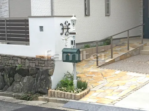 奈良市 新築ナチュラル オープン外構