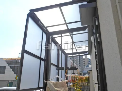 生駒市 新築シンプル オープン外構 玄関まわり アプローチ 門柱 照明 ポスト