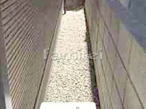 大和高田市 リフォーム部分工事 犬走り 防犯砂利敷き バラス砕石 防草シート加工