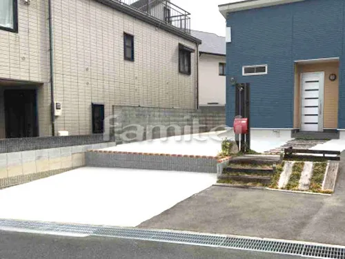 茨木市 リフォーム部分工事 駐車場ガレージ増設拡張 土間コンクリート