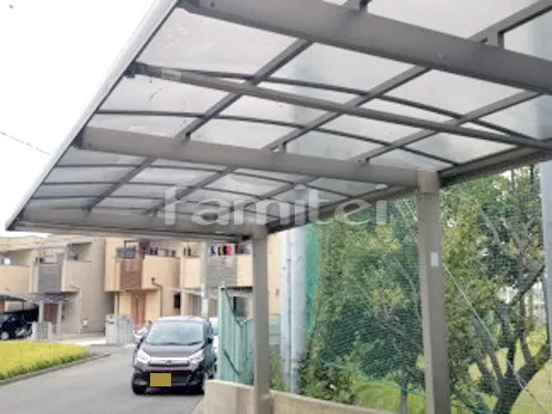 堺市中区 営繕工事 カーポート屋根材張り