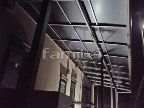 紀の川市 エクステリア工事 テラス屋根 修理 雨樋復旧