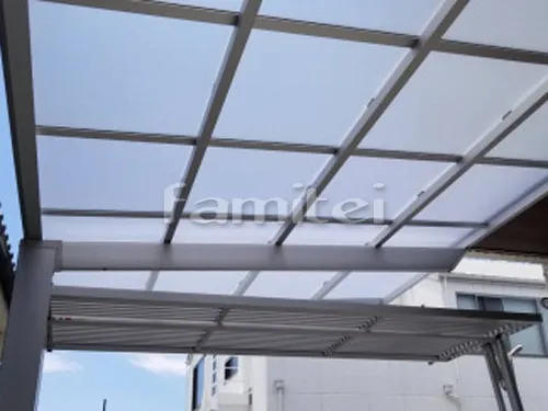 泉佐野市 営繕工事 カーポート屋根貼り テラス屋根貼り