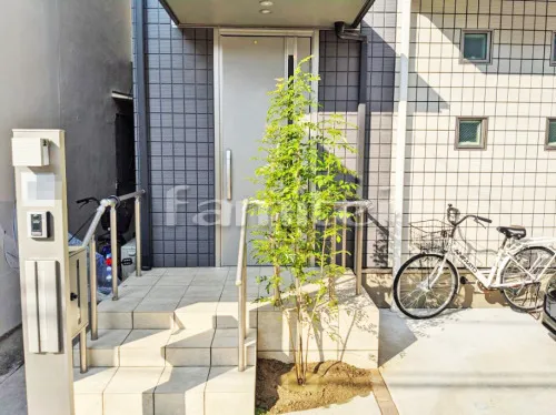 東大阪市 シンボルツリー シマトネリコ 常緑樹 植栽