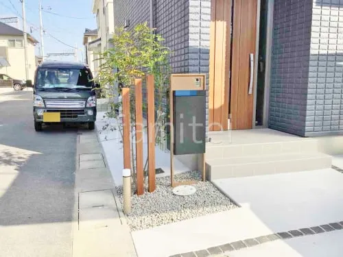 奈良市 新築ベーシック オープン外構
