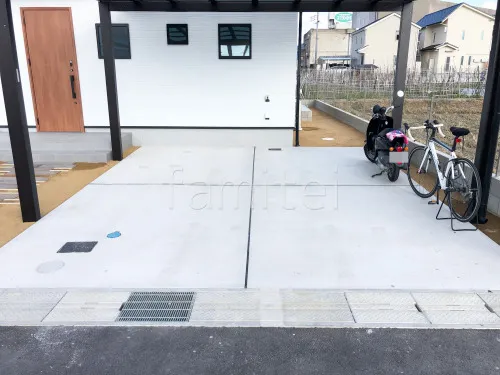 桜井市 新築ベーシック オープン外構