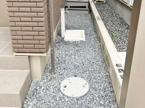 茨木市 新築シンプル オープン外構