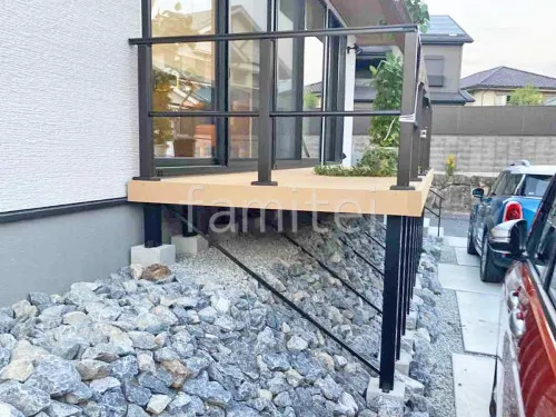 奈良市 新築シンプル オープン外構