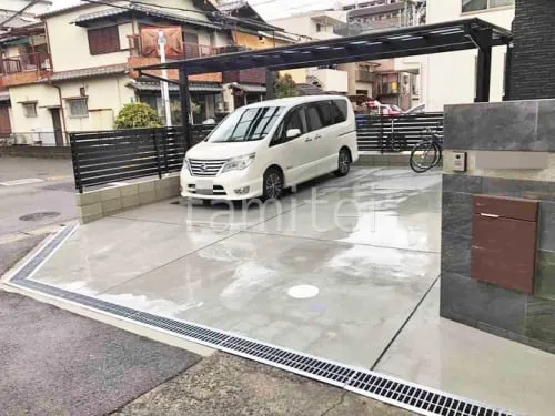 堺市 新築シンプル オープン外構