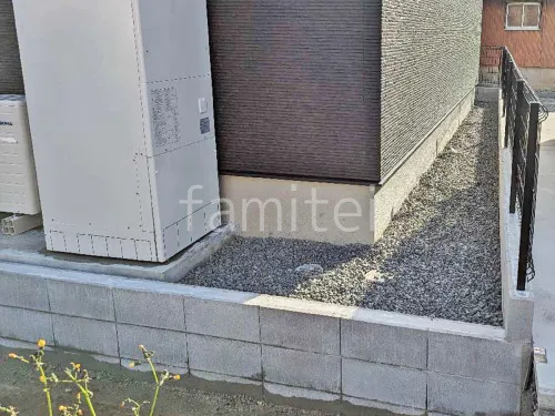 加古川市 新築シンプル オープン外構