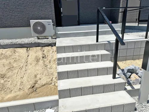 生駒市 新築ベーシック オープン外構
