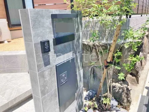 宝塚市 新築シンプル オープン外構