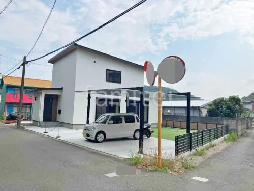 海南市 新築ベーシック オープン外構